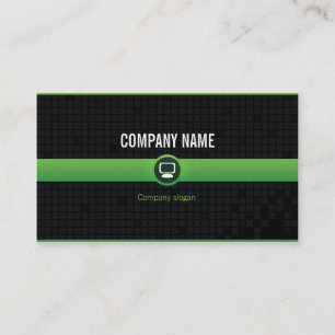 Chart visits - Professional agricultural data Business Card