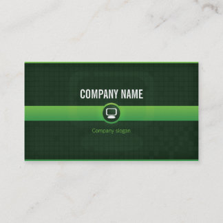 Chart visits - Professional agricultural data Business Card