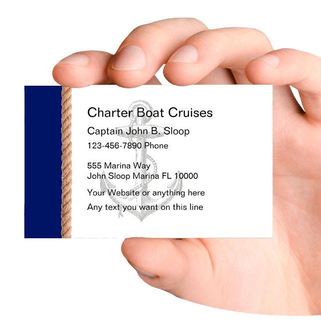 Charter Boat Business Cards (Creator Uploaded)