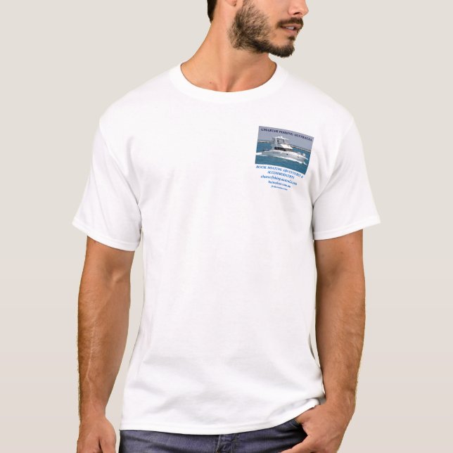 CHARTER FISHING AUSTRALIA T-Shirt (Front)