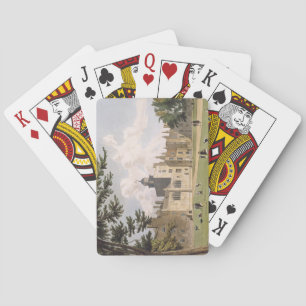 Charter House from the Play Ground, from 'History Poker Cards