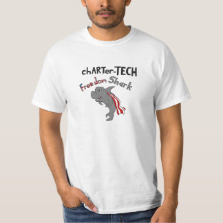 chARTer TECH Freedom Shark T-Shirt