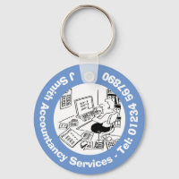 Chartered Accountants and Accountancy. Keychain