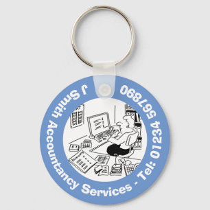 Chartered Accountants and Accountancy. Keychain