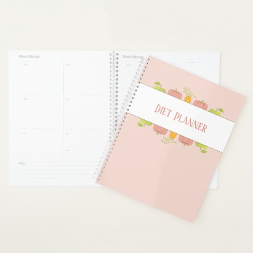 Charting Diet and Nutrition for Home or Business Planner