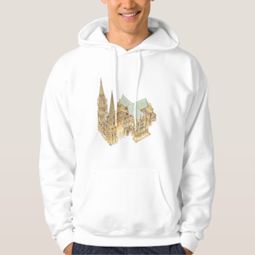 Chartres Cathedral France Hoodie