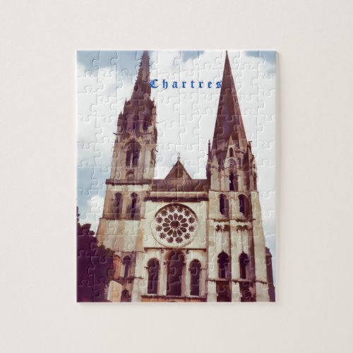 Chartres Cathedral Jigsaw Puzzle