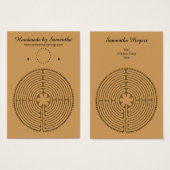 Chartres Labyrinth antique style + your ideas (Front & Back)