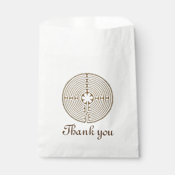 Chartres Labyrinth Antique Style   Your Ideas Favor Bag by SpiritEnergyToGo at Zazzle