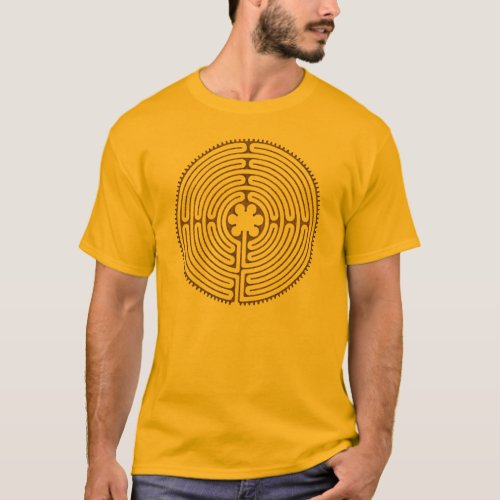Chartres Labyrinth antique style  your ideas T_Shirt