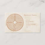Chartres Labyrinth Business Card at Zazzle