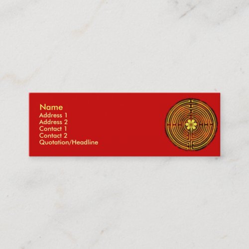 Chartres Labyrinth Fire Profile Cards