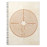 Chartres Labyrinth Notebook at Zazzle