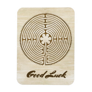 Chartres Labyrinth - Spiritual Symbol Antique 1 Magnet