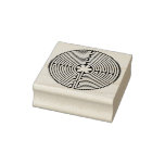 Chartres Labyrinth - Spiritual Symbol Antique 1 Rubber Stamp