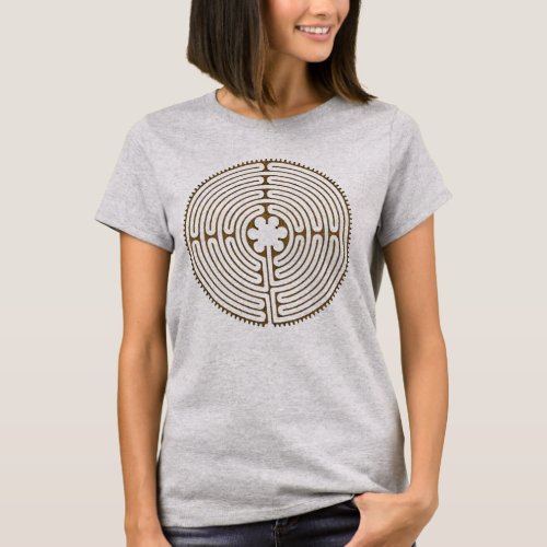 Chartres Labyrinth _ Spiritual Symbol Antique 1 T_Shirt
