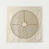 Chartres Labyrinth - Spiritual Symbol Antique 1