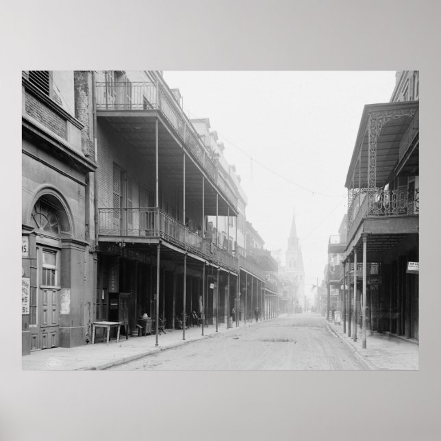 Chartres Street Poster (Front)