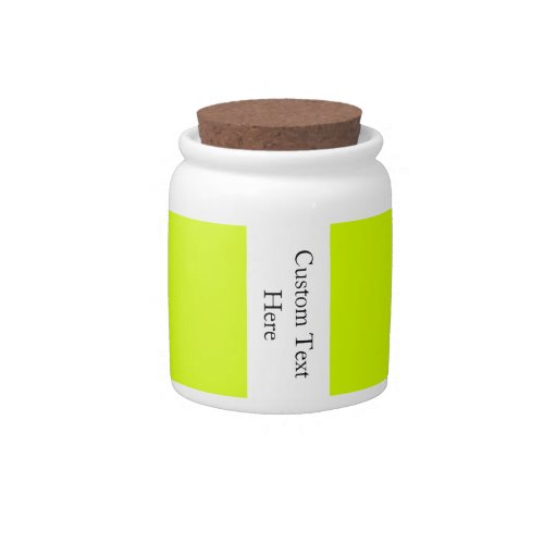 Chartreuse Candy Jar