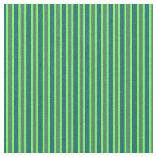  Chartreuse & Forest Green Bold Vertical Stripes Fabric