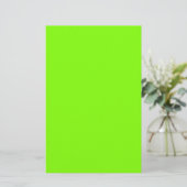 Chartreuse Green Color Bright Neon Green Color (Standing Front)
