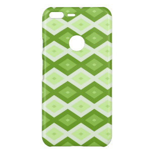 Chartreuse green diamond pattern uncommon google pixel XL case