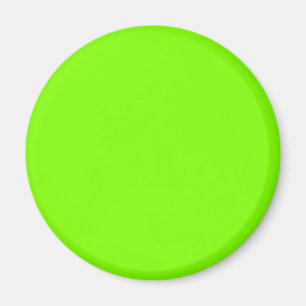 Chartreuse (Neon Green) 7FFF00 Color - Name Option Magnet