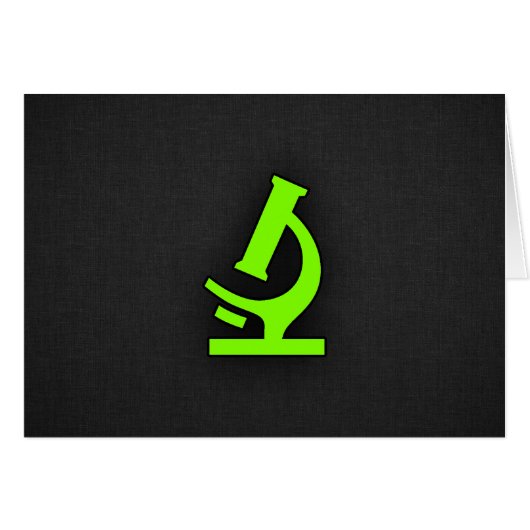 Chartreuse, Neon Green Microscope (Front Horizontal)