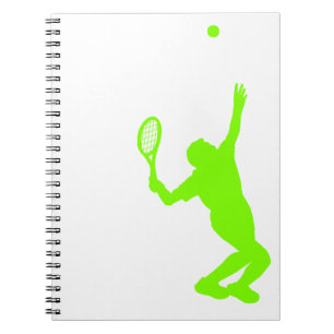 Chartreuse, Neon Green Tennis Notebook