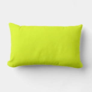 Chartreuse Outdoor Lumbar Pillow
