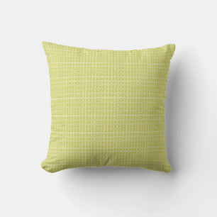 Chartreuse-Royalty-Plaid's-Traditional-Pillow-Set' Throw Pillow