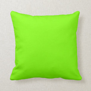 Chartreuse Throw Pillow