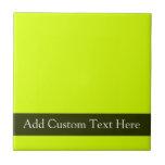 Chartreuse Tile