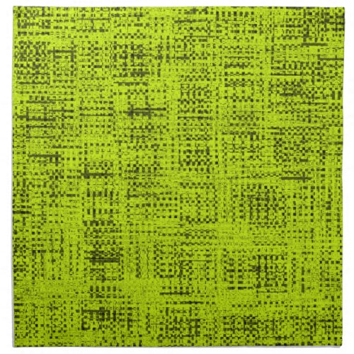 Chartreuse Tweed cloth dinner napkin 