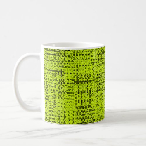 Chartreuse Tweed Coffee Mug