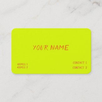 chartreuse yellow  -  casual 