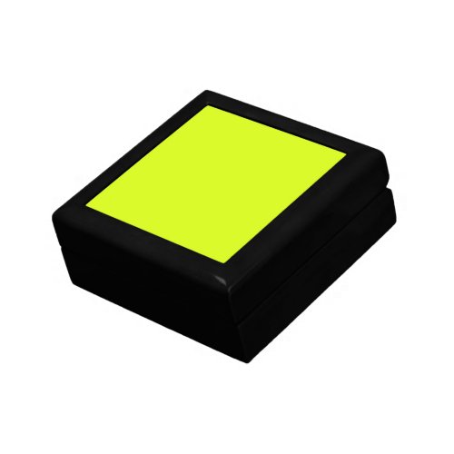 Chartreuse Yellow Gift Box