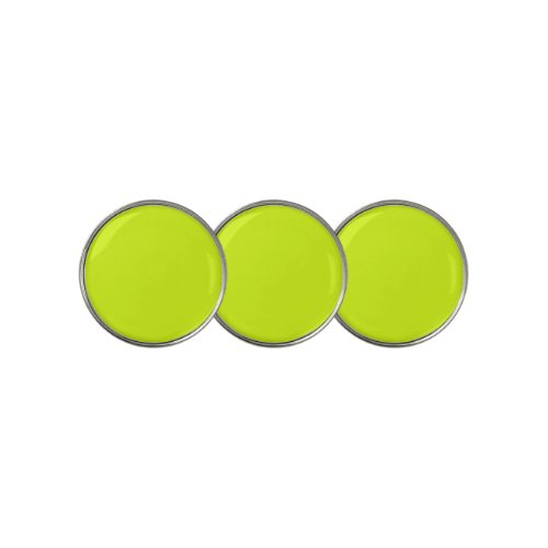  Chartreuse Yellow  Golf Ball Marker