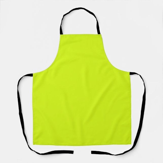  Chartreuse Yellow (solid color)  Apron (Front)