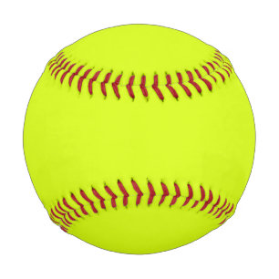 Chartreuse Yellow solid color Baseball