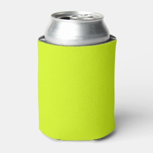  Chartreuse Yellow solid color  Can Cooler