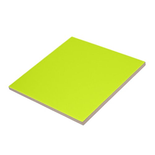  Chartreuse Yellow solid color  Ceramic Tile