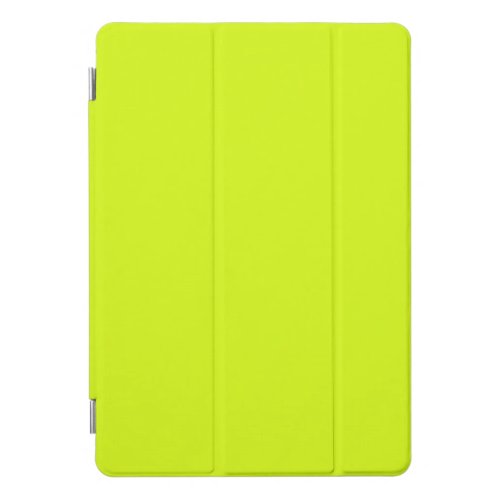  Chartreuse Yellow solid color  iPad Pro Cover