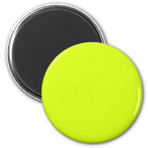  Chartreuse Yellow solid color  Magnet