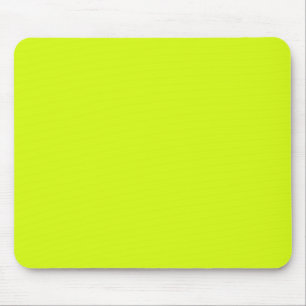 Chartreuse Yellow (solid color) Mouse Pad