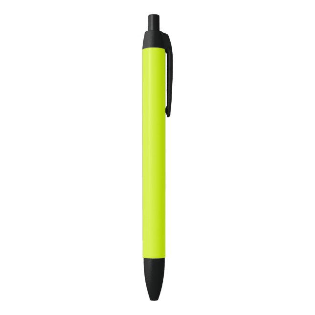 Chartreuse Yellow solid color Pen (Bottom (Vertical))