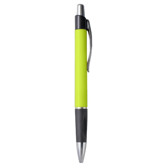 Chartreuse Yellow solid color Pen (Bottom (Vertical))