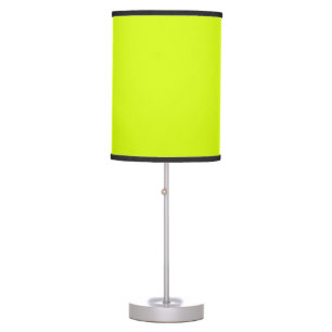 Chartreuse Yellow solid color Table Lamp