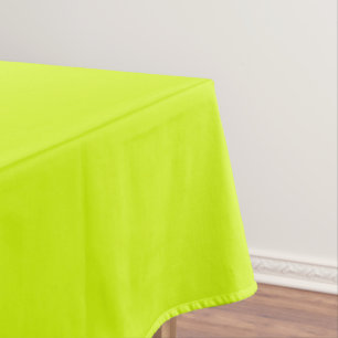 Chartreuse Yellow solid color Tablecloth
