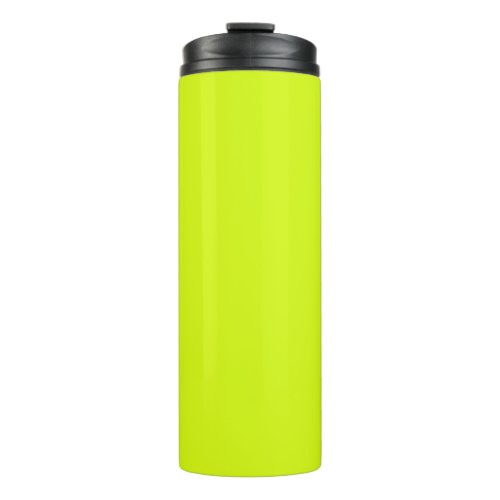  Chartreuse Yellow solid color  Thermal Tumbler